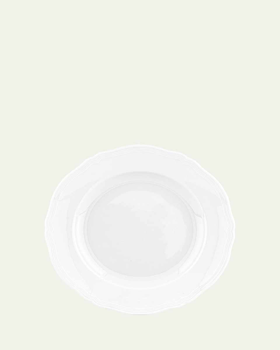Bianco Antico Doccia Flat Dessert Plate